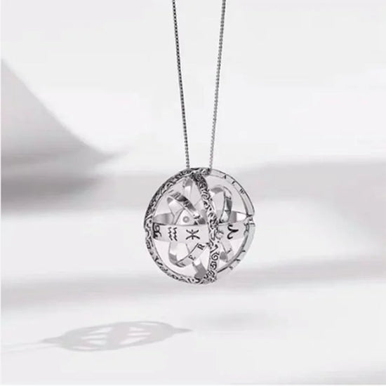 Reversible Cosmic Ball Ring - Retro Style Necklace for Couples - The Stuff Box