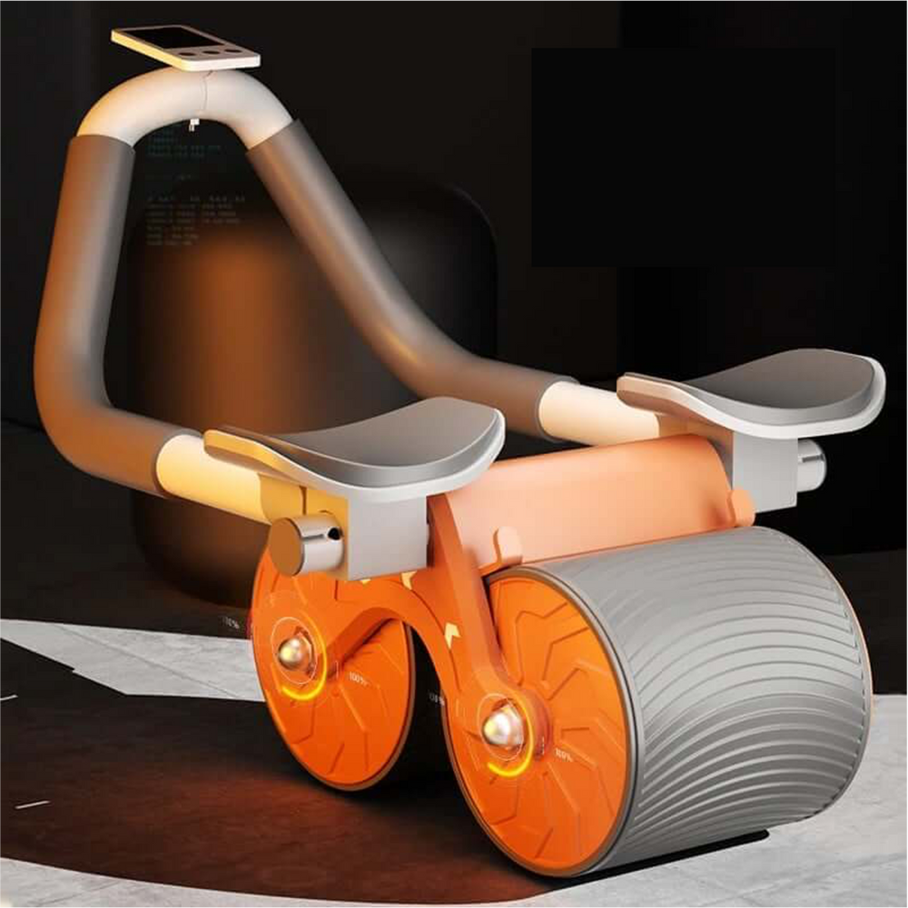 Automatic Rebound Ab Roller Wheel with Timer - The Stuff Box