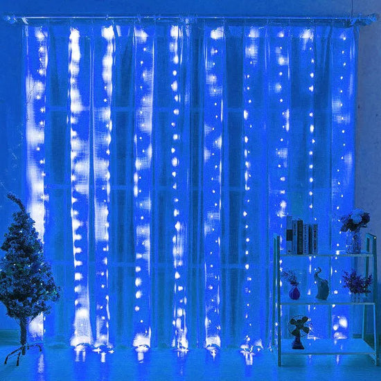 3M LED Curtain Fairy Lights - Remote Control, Waterproof - The Stuff Box