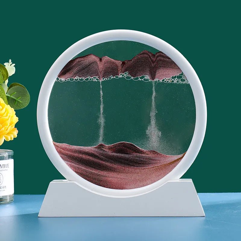 Deep Sea Sandscape Hourglass - 3D Moving Sand Art - The Stuff Box