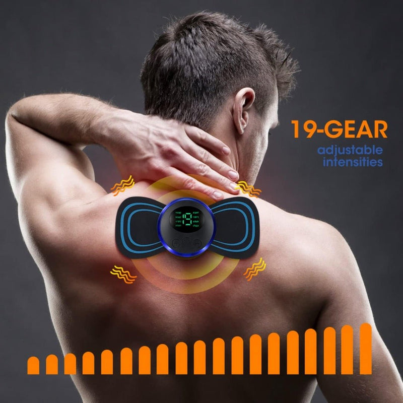 Portable EMS Neck Massager for Pain Relief - The Stuff Box