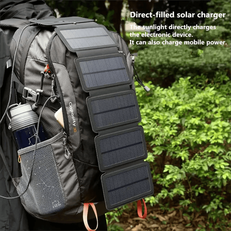 Portable Solar Charger for Camping - The Stuff Box