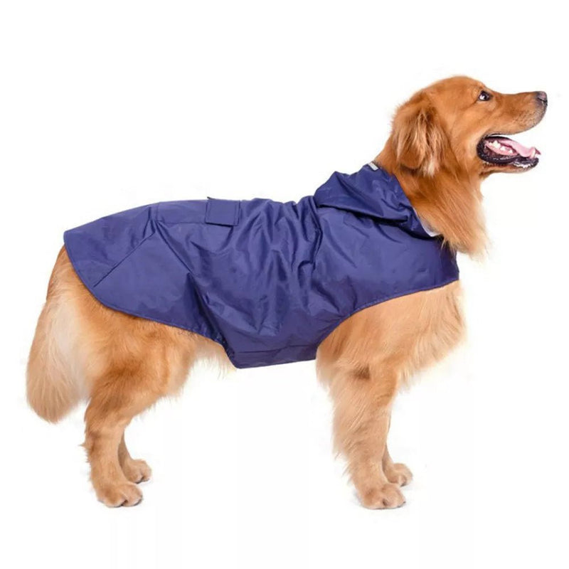 Reflective Waterproof Dog Raincoat - The Stuff Box