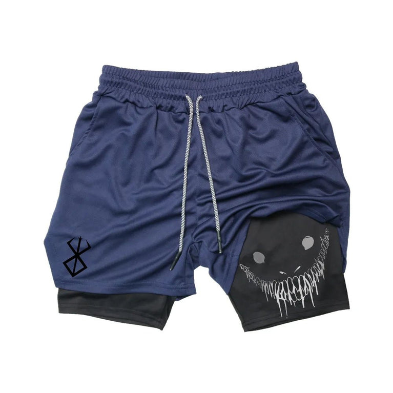 Running Shorts - Quick Dry Training 2 in 1 Sports - Summer Fitness Gym Jogging - The Stuff Box