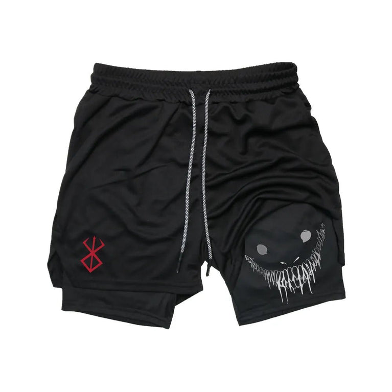 Running Shorts - Quick Dry Training 2 in 1 Sports - Summer Fitness Gym Jogging - The Stuff Box