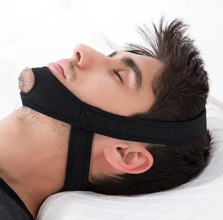 Stop Snoring Chin Strap - Comfortable Anti-Apnea Solution - The Stuff Box