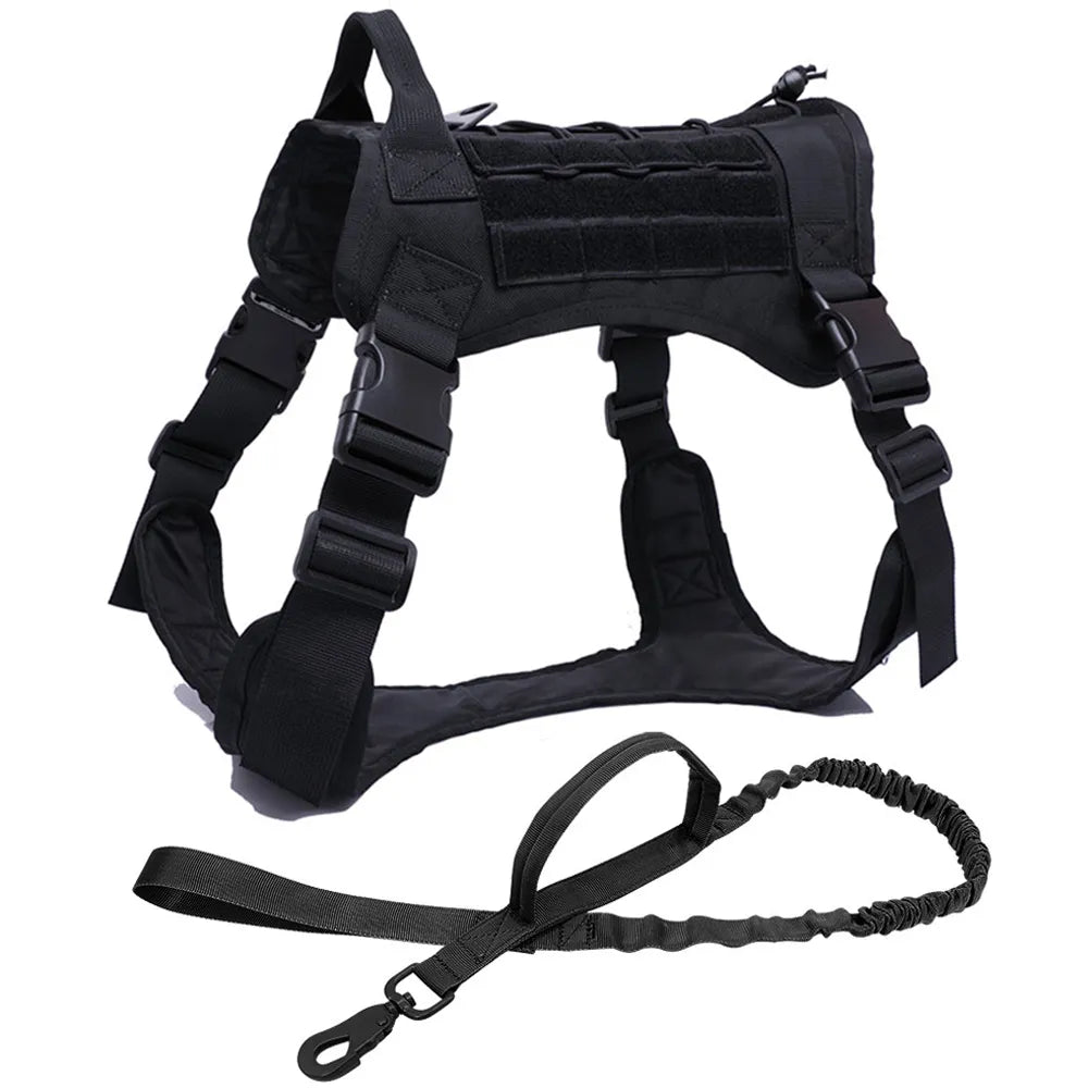 Tactical Dog Harness & Leash Set - The Stuff Box