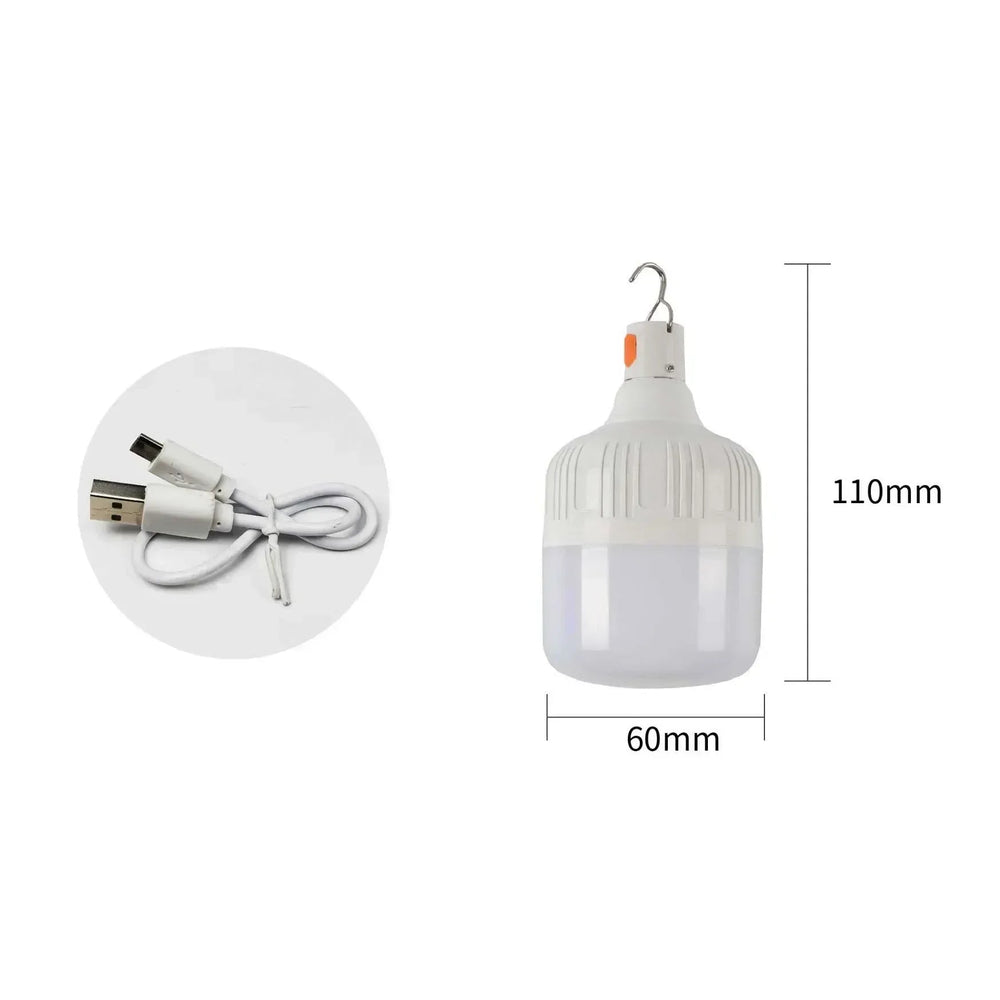 USB Rechargeable LED Light Bulb Lantern - The Stuff Box