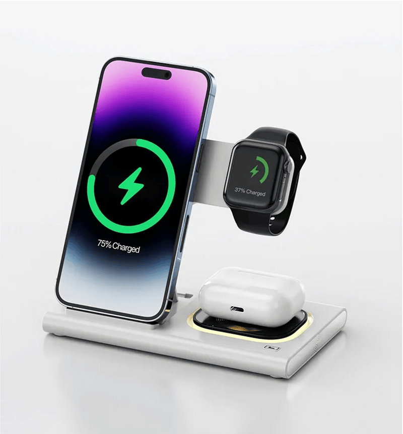 Wireless Charging Station for iPhone/Samsung - The Stuff Box