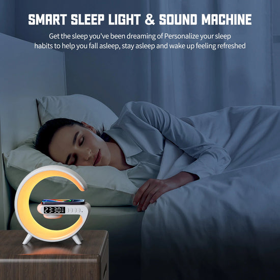 Wireless Speakers with Fast Charging, Alarm Clock - Perfect for Bedrooms! - The Stuff Box