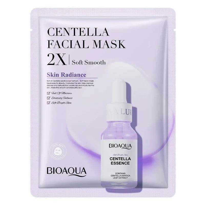 BIOAQUA Centella Collagen Face Masks (20 Pcs. Combo) - The Stuff Box