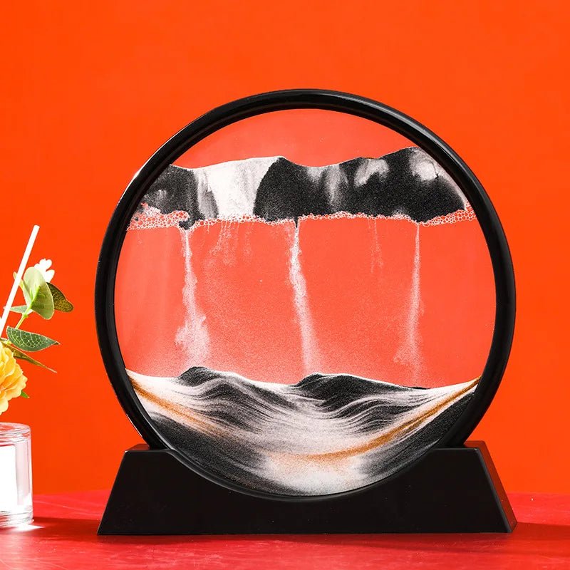 Deep Sea Sandscape Hourglass - 3D Moving Sand Art - The Stuff Box